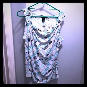 Cute sleeveless flattering springy too